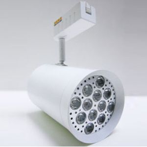 Aluminum 12W High Power LED Track Lighting White / Warm Spotlight AC100 - 265V