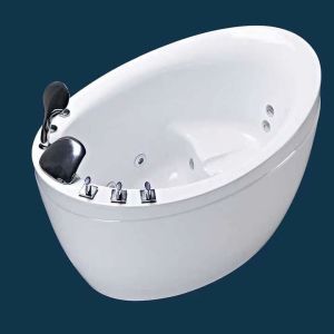 Rectangle 1500mm Freestanding Bath Bathroom Modern Soaking Tub