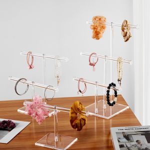 Multi Tier Counter Top Display Stand 25cm Bracelet Necklace Jewelry Display