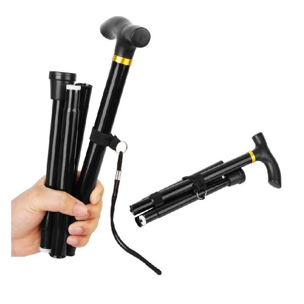 Factory Wholesale Telescopic Cane Begrit Sticks Multifunction Folding Walking