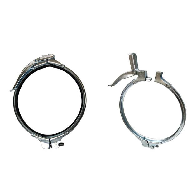 Buy OEM Galvanized Steel Pipe Clamps For Industrial Usage at wholesale prices