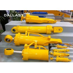 China 2 Acting Flange Hydraulic Cylinder Shaft Hydraulic Pressure with Piston on sale