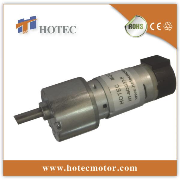low rpm encodered 37mm 24vdc gear motor