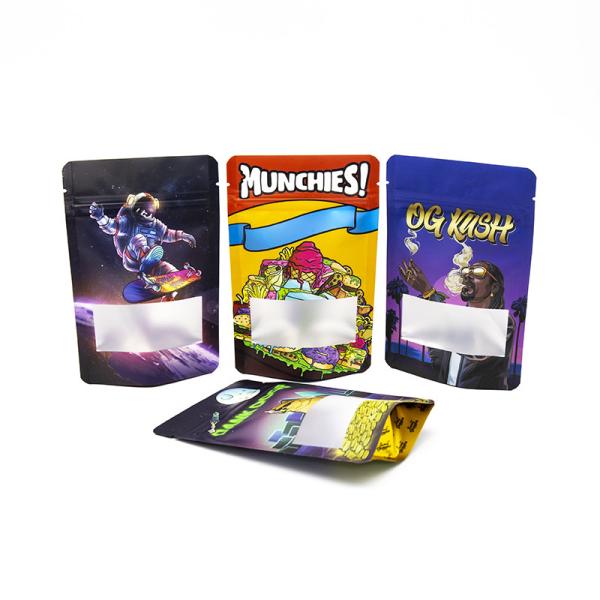 Buy Food Sealed Bag Snack Standing Zipper Packaging Bag Customization at wholesale prices