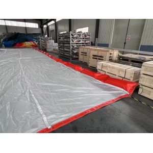 Useful Eco-Friendly Oil Spill Silt Cover Boom Curtain