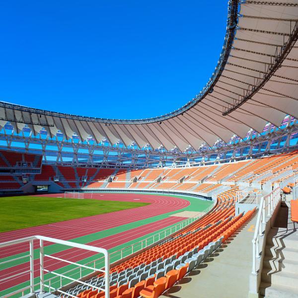 Buy Eco Friendly Athletic Running Track Spray Coating System at wholesale prices