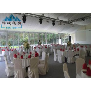 Snow Load Marquee Canopy Tent Sound Insulation With Double PVC Coated Cover