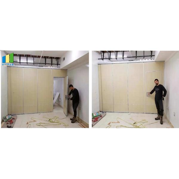 Soundproof Operable Partition Wall Sliding Walls Acoustic 100 mm