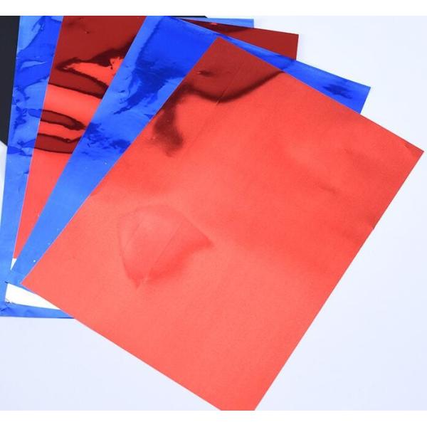 Buy 12micron Red Metalized Mylar Film  , Composite Packaging Color Pet Film at wholesale prices