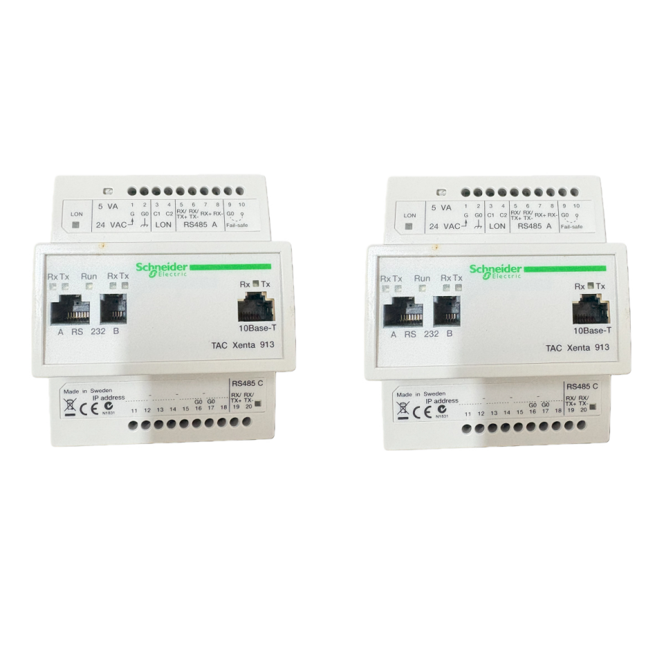 China Schneider El.Part TAC Xenta 913 Gateway Controller 007308351 Integrated LonWorks, BACnet & Modbus on sale