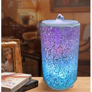 Colorful Candle Living Room Mosaic Water Fountain