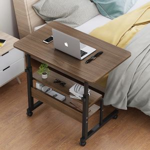 Eco-Friendly Partical Board Desktop Manual Height Adjustable Stand Up Desk for