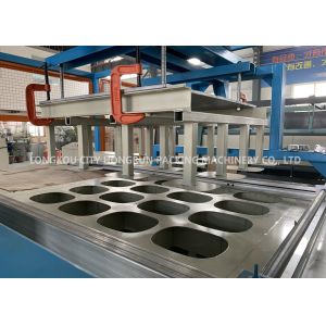 Automatic PS Foam Lunch Box Making Machine / Takeaway Plastic Container