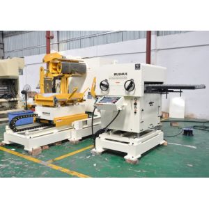 Punching Straightener Feeder Sheet Decoiling Machine 12 Months Warranty
