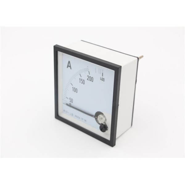 Buy Panel Mount Ampere Meter Analog With Pre - Positive Zero Regulator at wholesale prices