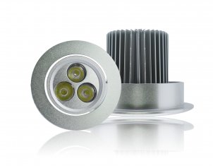 3W 48mm(H) * 90mm(D) AC85 - 264V Dimmable LED Downlights