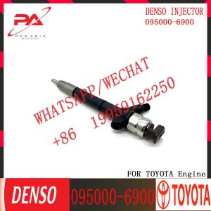 China Injector 0950006900 Diesel Common Rail Injector Nozzle 095000 6900 095000-6900 for Toyota Avensis 2.2 D 2AD-FTV on sale