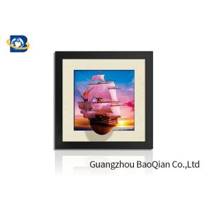 Tiger Pattern 5D Images , Custom Lenticular Printing Home Decor 0.9MM Thickness