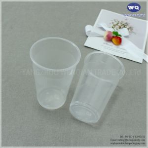 Disposable 16oz PP Plastic Clear Cups,Wholesale Transparent Blister Cup