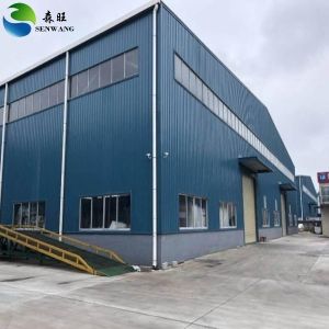 Steel Structure Warehouse with CZ Purlin and ISO 9001 Certification