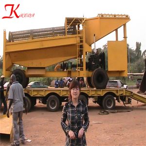 small rotary sand screening machine gold washing/mining plant