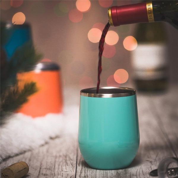 Eco Friendly Stainless Steel Vacuum Wine Tumbler Travel Coffee Egg Mugs for All People