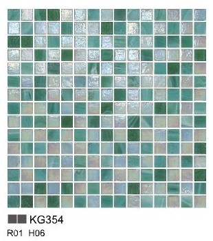 KG series glass mosaic KG354