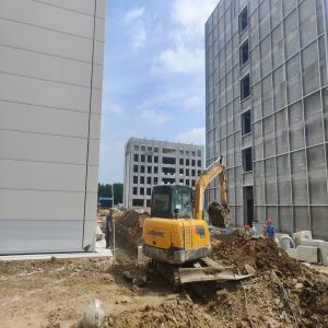 Custom Prefabricated Modern Prefab Metal Buildings Large Span Steel Structure