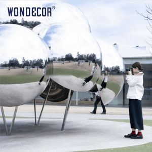 Customized Forged Metal Sculpture Public Art Abstract Cloud Large