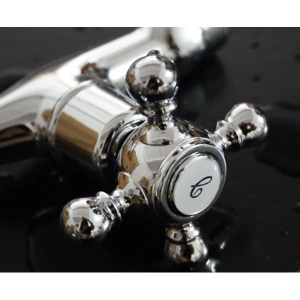 Antique Brass Bibcock 4point ODM Outdoor Faucet Garden Tap