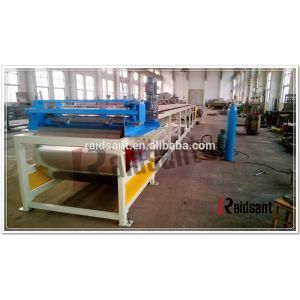 Steel belt granulator for textile auxiliaries
