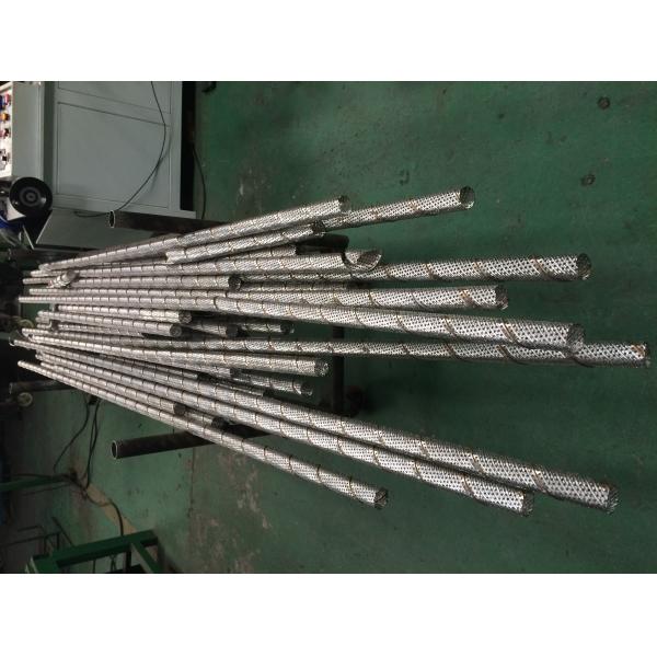 Buy Zhi Yi Da SS flanging spiral welded punching pipes,center tubes for vertical wells at wholesale prices