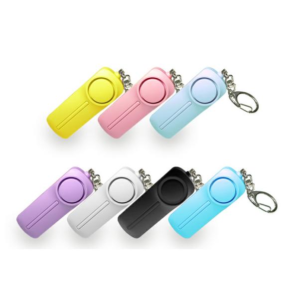 Buy Security personal alarm devices personal aaa battery alarm bell anti rape self defense weapons at wholesale prices