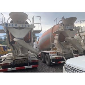 15m3 Second Hand Concrete Mixer Trucks , Ready Mix Concrete Truck SINOTRUCK 8x4