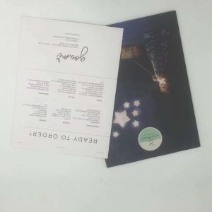 210X145mm A5 Softcover Book Printing Matte lamination Thermal Paper Card