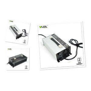 Intelligent 35A 48 Volt Lithium Battery Charger DC Output Isolated From AC Input