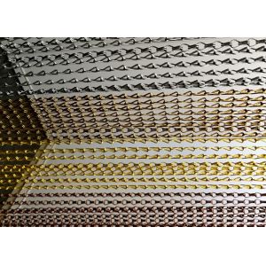 ISO9001 Decorative Stainless Steel Woven Wire Mesh Architectural