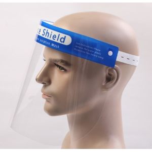 CE / PDA Protective Face Shield Reusable Disposable HD Transparent Color