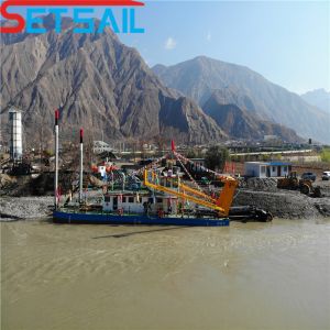 Hydraulic Mud Pump Suction Dredger with Cutter Head and 50-100 Cyclone Type