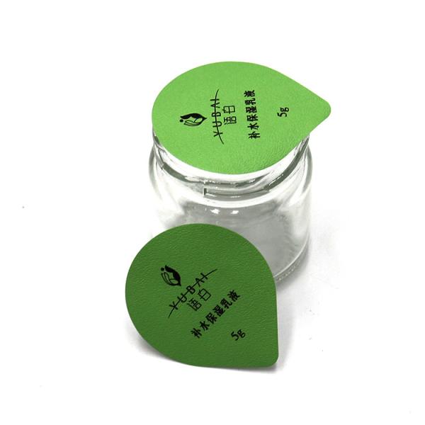 Buy 35mm for powder precut foil lid printed your logo at wholesale prices