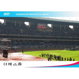 Large Outdoor Stadium Perimeter Advertising Boards With 140 Degree Viewing Angle