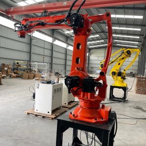 4 Axis Palletizing Automation 380v 220v Robotic Case Packer And Palletizer