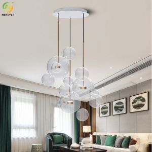 LED Modern Creative Planet Pendant Light For Home Showroom