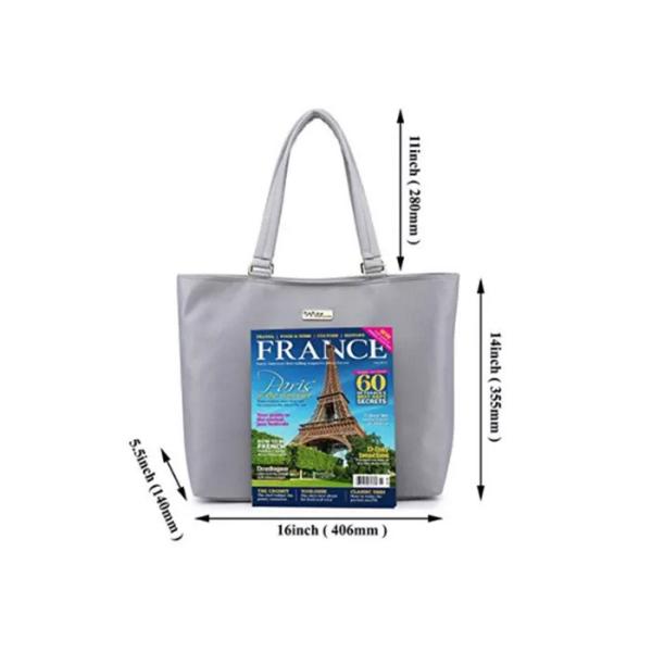 Custom Laptop Carry Bag Water Resistance Women Shockproof Nylon Shoulder Laptop Bag