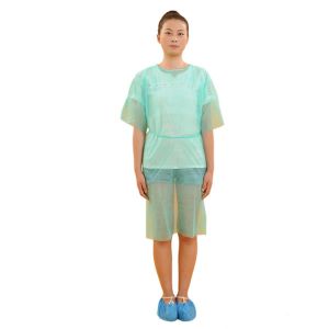 SMS Polypropylene 3XL Disposable Patient Exam Gowns