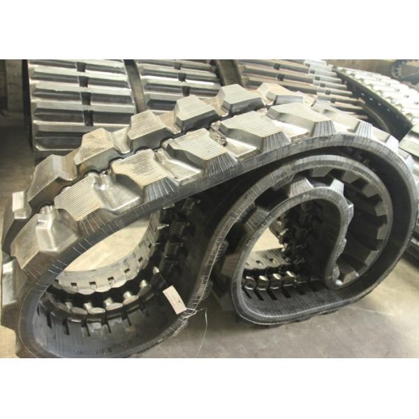 Hitachi Ex120 Ex135u Excavator Rubber Tracks Width 500mm With 84 Links