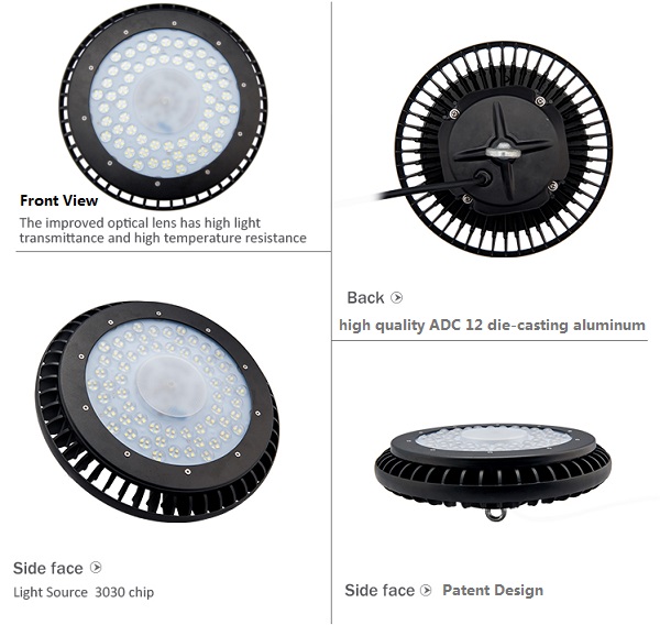 AC UFO High Bay Light 100W 200W Competitive Price