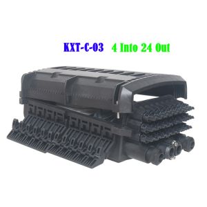 96 Core 4 Into 24 Out Multicore Joint Fiber Optic Closure Enclosure Outdoor IP68