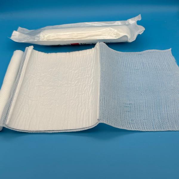 Disposable First-Aid Dressing Elastic Bandage with Soft Absorb Pad