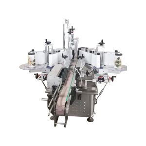 Juice Milk 2sides Square Bottle Labeling Machine Stable And Reliable